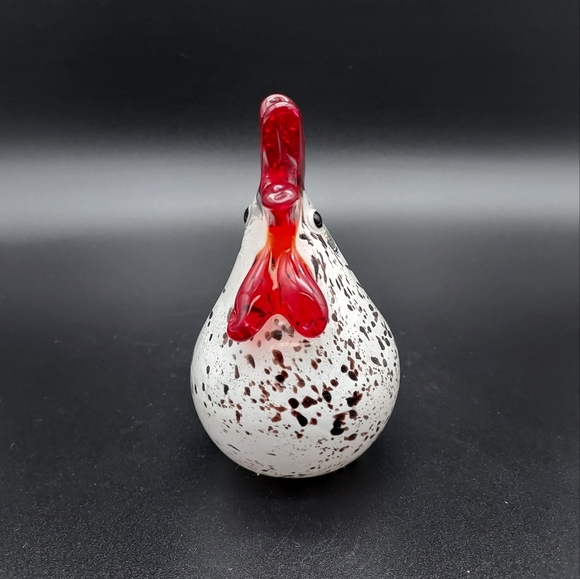 Funky Glass Rooster - Picture 4 of 6